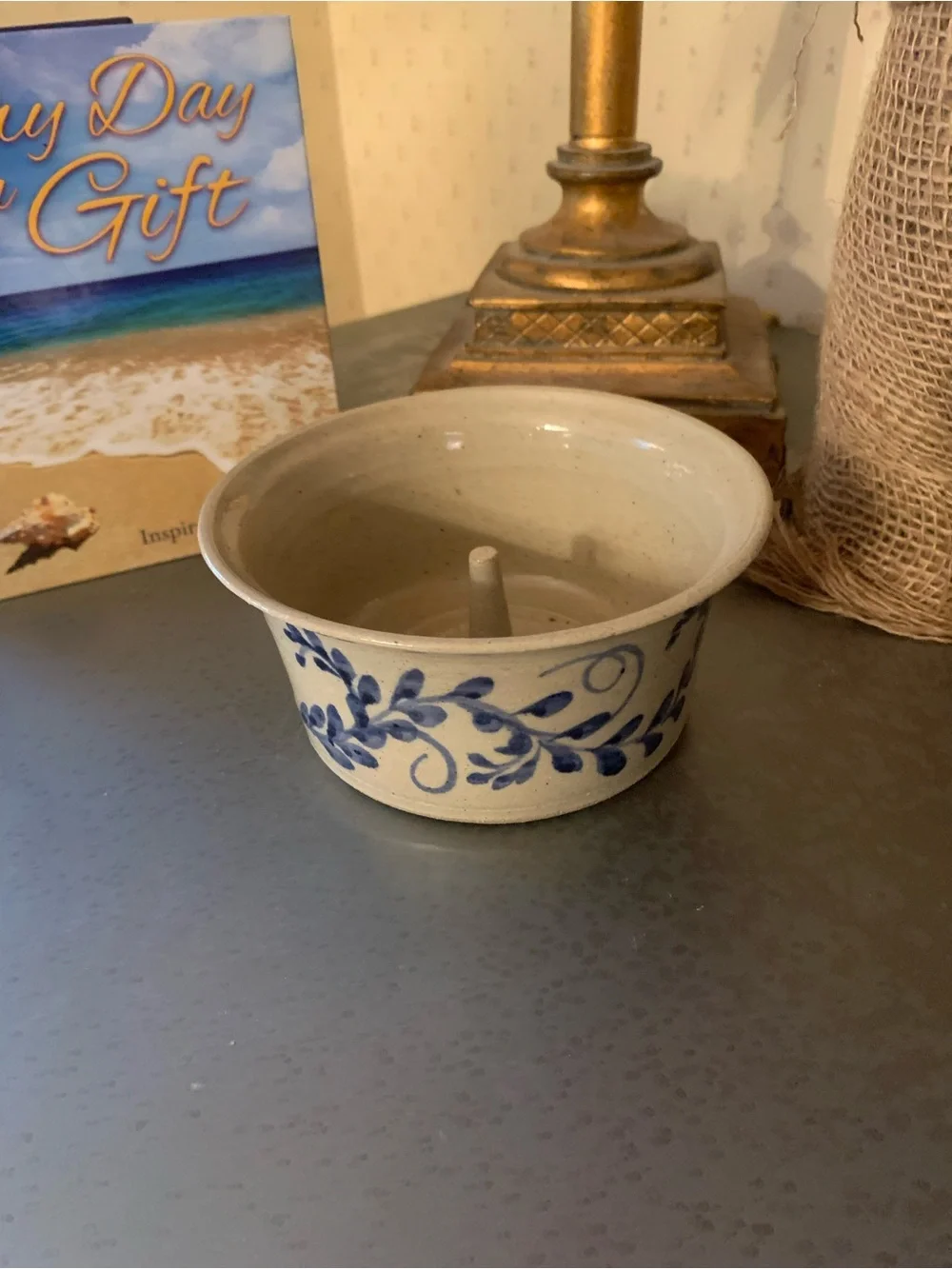 CHARLESTON POTTERY, juicer or apple baker stoneware.